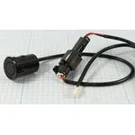 Ультразвуковой преобразователь 22x31мм, WP герметичный с усилителем, 40кГц; уп 22x31 WP+усил8402L2500+ HU14.4A01-TK048-Y606