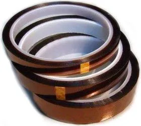 Полиимидный скотч (термоскотч) 8мм х 33м односторонний