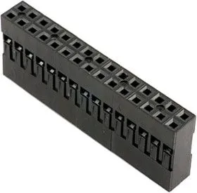 BLD-30 (DS1071 - 2x15), Гнездо на кабель 2х15 с контактами 2.54мм