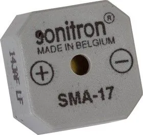 SMA-17-P7.5, 17 мм, Пьезоизлучатель с генератором