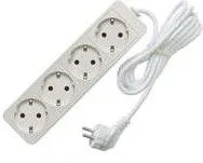 Удлинитель 4х1.5м с заземл. 10А IP20 2.2кВт Союз 481S-9401