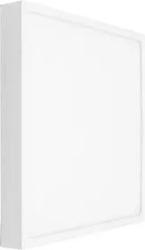 06-50 Светодиодная панель накладная квадр. 220В, 24Вт, CRI:80Ra, 1920Лм, 220*220 мм, алюминиевый корпус, встроенный изолированный драйвер,