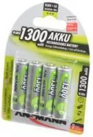 ANSMANN 5030792-RU maxE 1300мАч AA BL4, Аккумулятор