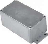B015MF, Корпус для РЭА 114x64x55мм, металл, с крепежным фланцем