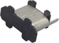 USB3140-30-0230-1-C, Разъем USB, Micro USB Типа B, USB 2.0, Гнездо, 5 вывод(-ов), Поверхностный Монтаж, Вертикальный