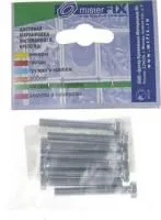 65015, Болт DIN933 M5x40 8шт. шестигранный