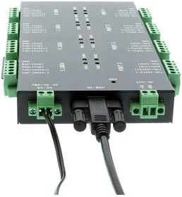 USB2-8COMi-Si-TB, 8-портовый преобразователь USB в RS-422/422/485 в мет. корпусе, с гальванической изоляцией