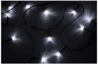 Гирлянда ТВИНКЛ ЛАЙТ LED (с контроллером 8 режимов) 6м 40LED 4Вт 220В IP20 бел. провод темн.-зел. ПВХ NEON-NIGHT 303-025