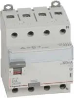 Выключатель диф. тока 4п 63А 300мА тип AC DX3 Leg 411724