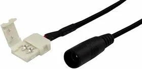 144-102, Коннектор питания с джеком для одноцветных светодиодных лент шириной 8 мм