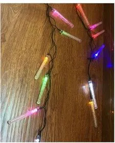 Гирлянда светодиодная Палочки с пузырьками 20 палочек RGB 2м Neon-Night 303-037