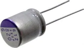 6SEQP820M, 820 мкф 6.3 В -55+125гр 10х13 1000h