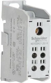 NSYEBCD12614, TB, POWER DISTRIBUTION, 5 POLE, 3AWG