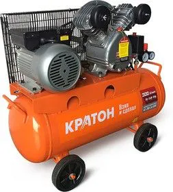 Компрессор КРАТОН AC-300-50-BDV поршневой масляный, 1500 Вт, 300л/мин, 10бар