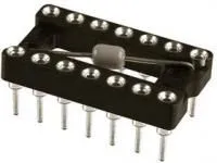 110-43-314-41-801000, DIP SOCKET, 14 POSITION, THROUGH HOLE