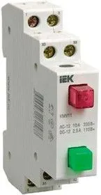 Кнопка управления модульная КМУ 11 ИЭК MBD10-11-K51