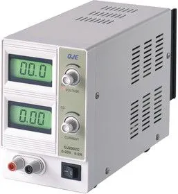 QJ2002C, Источник питания, 0-20V-2A 2xLCD