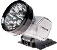 Фонарь Accu H10 LED (10Led 300мА.ч встроенное заряд. устр.) налобный Космос KOCAccuH10LED