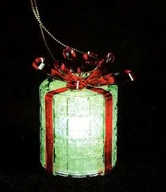 501-049, Фигура светодиодная на подставке Новогодний подарок, RGB