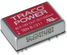 TEN 8-1211, DC/DC преобразователь, 8Вт, вход 9-18В, выход 5В/1.5A