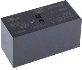 HF115F/005-2ZS4 (RT424005) ( 5-1393243-9), Реле 2пер. 5VDC/ 8A, 250VAC