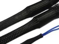 IPROFLEX 15PET-8, черный 1м, Гибкая защитная оплетка из полиэстера, диаметр от 6 до 14мм