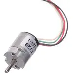RE12D-100-201-1, Encoders 100 P/R resolution, sensing optical, square wave, 12mm diameter, wire leads
