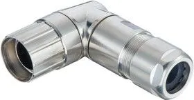 09151000603, Круглый кожух, Han M23 Series, Круглыми вставками Harting Han серии M23, Корпус из Латуни, M23