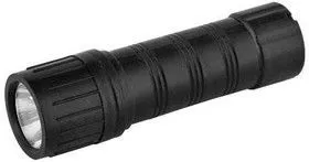 Фонарь 7102-ТН (черн. 1LED 1 реж 2XR03 , блист-пакет) Ultraflash 11788