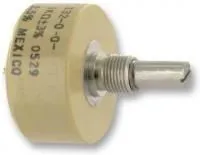 132B00502B05, Подстроечный потенциометр, с проволочной обмоткой, 5 кОм, 1 виток(-ков), Втулка, Серия 132, 2.75 Вт