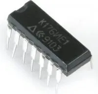 К176ИЕ1 (90-97г), Двоичный счетчик (CD4024E)