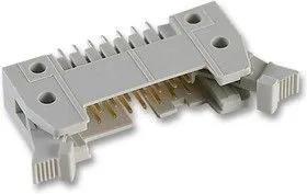 09 18 514 7914, Разъем типа провод-плата, короткая защелка, 2.54 мм, 14 контакт(-ов), Штыревой Разъем, Серия SEK 18