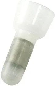 MC002139, Изоляционный колпачок, Обжим, 16 AWG, 14 AWG, 2 мм, Натуральный