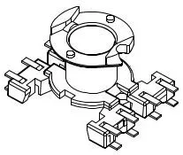 RM6-8P-J-3,8-B-1 (окисел на выводах), RM6 Каркас 1 сек. 8 выв. SMD