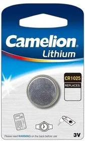 Элемент питания литиевый CR CR1025 BL-1 (блист.1шт) Camelion 5228