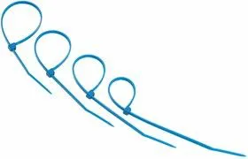 07-0155-25, Хомут-стяжкa нeйлонoвая 150x2,5 мм, синяя, упаковка 25 шт.