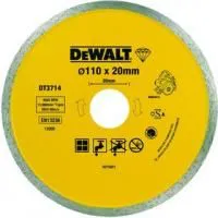 Диск алм. DeWALT DT3714-QZ Ф110х20мм сплошной по керамике