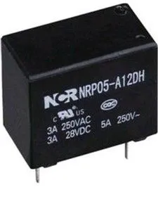 NRP05-A-12D-G, Реле 1 зам. 12V / 10A, 250VAC