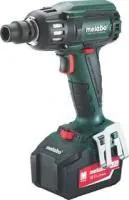 Гайковерт акк.METABO SSW 18 LTX 400 BL (602205650) 18В LiION 2х5.2Ач 0-2150об/мин 4250уд/мин