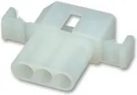 03-09-2031, Корпус разъема, стандартные монтажные ушки, Серия Standard .093, Штекер, 3 вывод(-ов), 5.03 мм