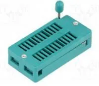 DS1043-24, DIP панель 24-контактная с нулевым усилием 0.3-0.6