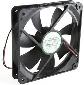 EC12025L12S, Вентилятор 12В, 120х120х25мм , подш. скольжения, 2000 об/мин