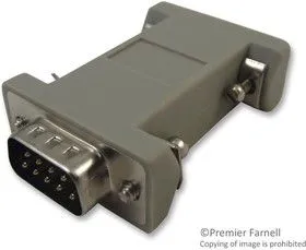 SPC19767, Переходник разъема D Sub, Стандартный D Sub, Штекер, 9 вывод(-ов), Стандартный D Sub, Штекер