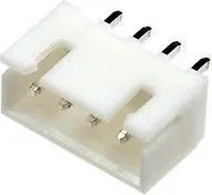 CWF-4 (DS1069-4 M), Вилка на плату 2.50мм прямая закрытая