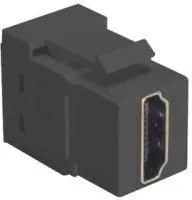 HDKEY-BK, HDMI KEYSTONE COUPLER, RCPT, BLK