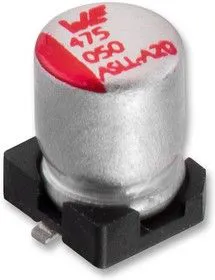 865060543004, SMD электролитический конденсатор, Radial Can - SMD, 33 мкФ, 35 В, Серия WCAP-ASLL