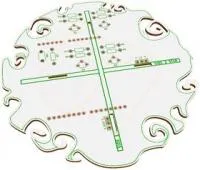 Печатная плата ct2uno, Печатная плата с разводкой, FR4 109,4х110,1 мм (1.5мм, 18мкм)