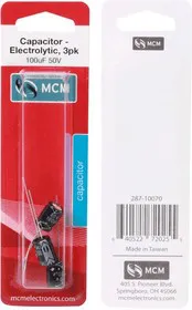 287-10070, Capacitance:100F