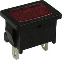 JS606LKDET2I, R19L индикатор неоновый в корпусе 220В