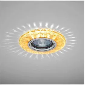 Светильник Emilia LED 51 1 76 декор. огран. полимер. со светодиод. подсвет. MR 16 чайн. ИТАЛМАК IT8676